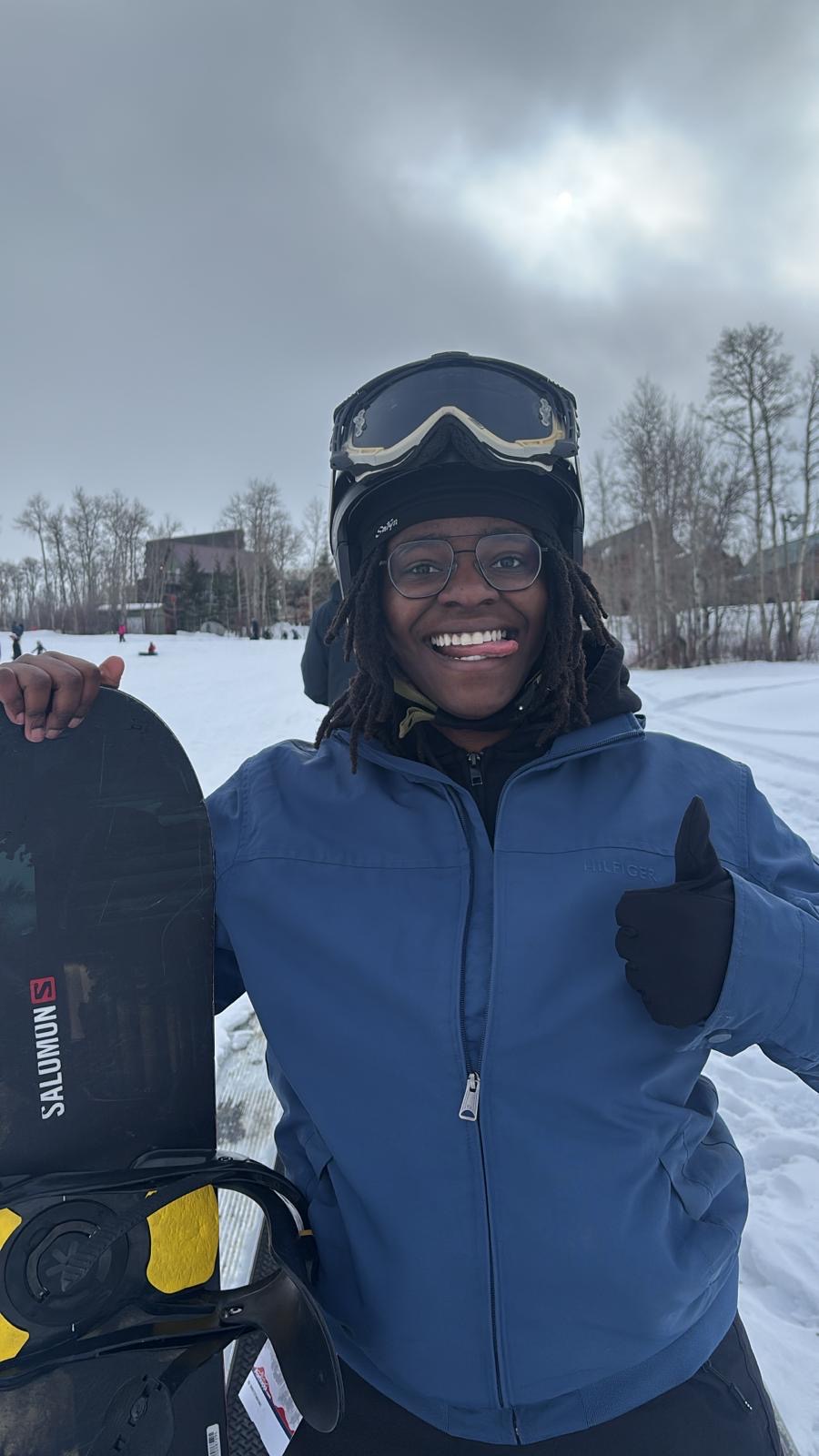 Snowboarding at Asessippi